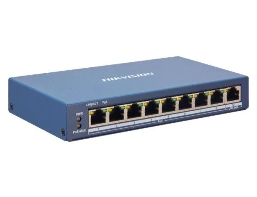 Hikvision DS-3E1309P-EIM 8-Port Fast Ethernet Smart Managed 10/100M PoE Switch